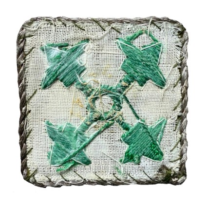 Patch 4th division infanterie US WWII bullion