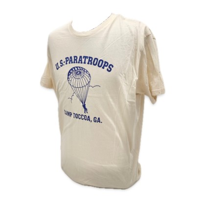 Tee shirt homme reproduction US PARATROOPS CAMP TOCCOA GA