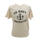 Reproduction tee shirt us navy instructor