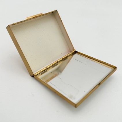 Poudrier US ARMY blanc émaillé WWII