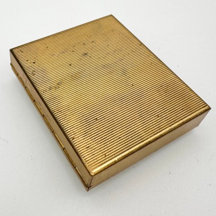 Poudrier US ARMY blanc émaillé WWII