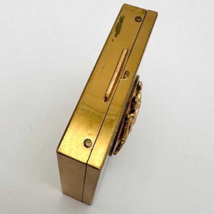 Poudrier US ARMY blanc émaillé WWII