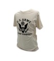 Tee shirt camp forrest homme, reproduction fidèle ww2
