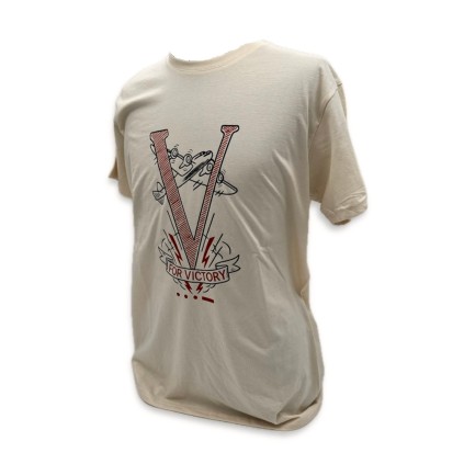 Tee shirt reproduction du V de la victoire