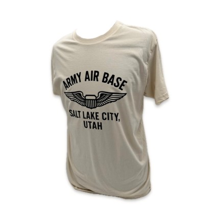 Tee shirt homme army air base salt lake city utah, reproduction