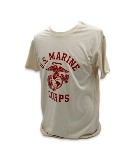 Tee shirt marine us corps lettres rouges