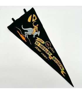 Fanion 1st division de cavalerie US