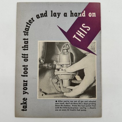 Magazine ARMY MOTORS daté septembre 1945