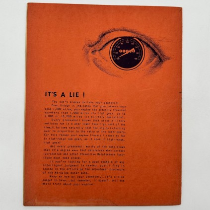 Magazine ARMY MOTORS daté septembre 1945