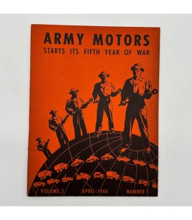 Magazine ARMY MOTORS daté avril 1944
