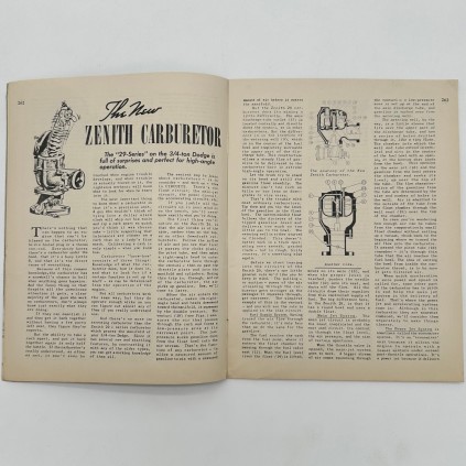 Magazine ARMY MOTORS daté décembre 1942