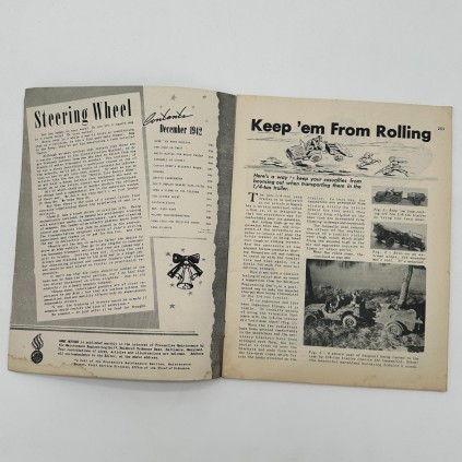 Magazine ARMY MOTORS daté décembre 1942
