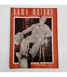 Magazine ARMY MOTORS daté novembre1942