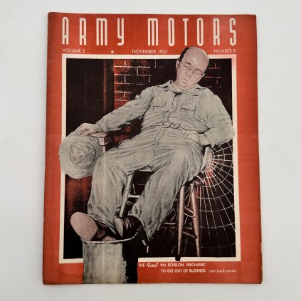 Magazine ARMY MOTORS daté novembre1942