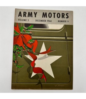 Magazine ARMY MOTORS daté décembre 1944