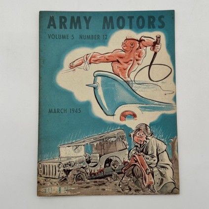Magazine ARMY MOTORS daté mars 1945
