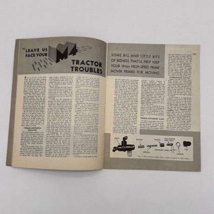 Magazine ARMY MOTORS daté mars 1945