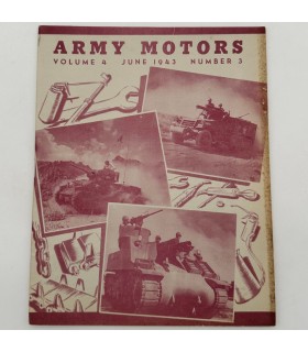 Magazine ARMY MOTORS daté juin 1943