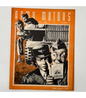 Magazine ARMY MOTORS daté septembre 1942