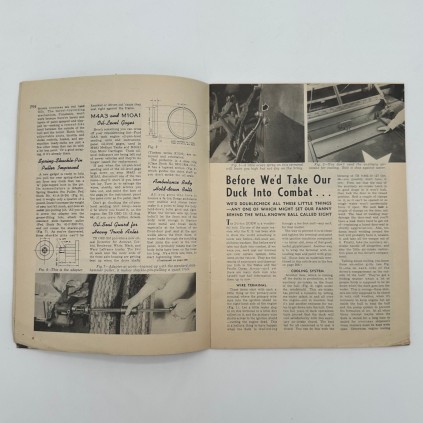 Magazine ARMY MOTORS daté janvier 1945