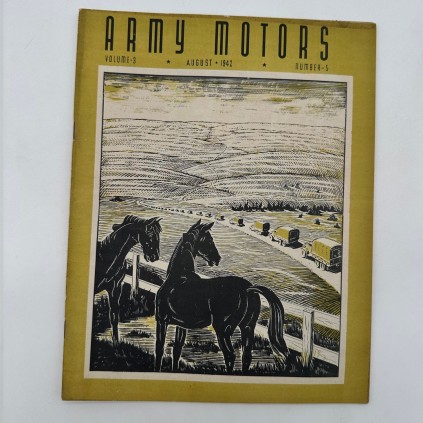 Magazine ARMY MOTORS daté aout 1942