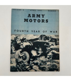 Magazine ARMY MOTORS daté avril 1943