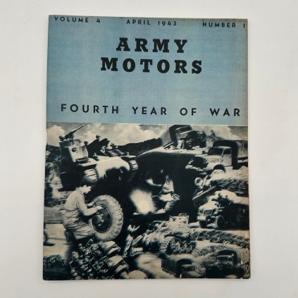 Magazine ARMY MOTORS daté avril 1943