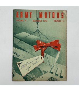 Magazine ARMY MOTORS daté décembre 1943