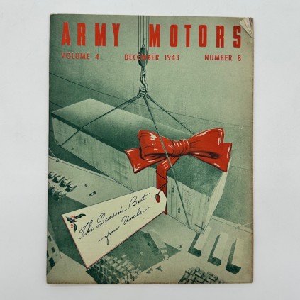 Magazine ARMY MOTORS daté décembre 1943