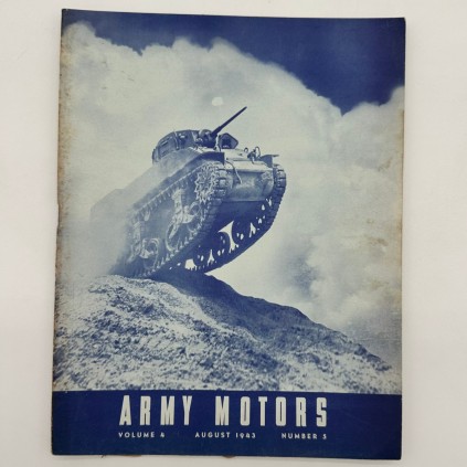 Magazine ARMY MOTORS daté aout 1943