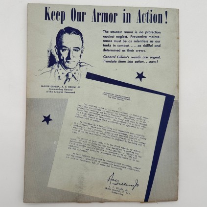 Magazine ARMY MOTORS daté aout 1943