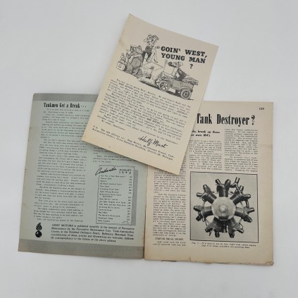 Magazine ARMY MOTORS daté aout 1943