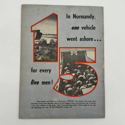 Magazine ARMY MOTORS daté septembre 1944