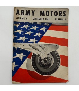 Magazine ARMY MOTORS daté septembre 1944