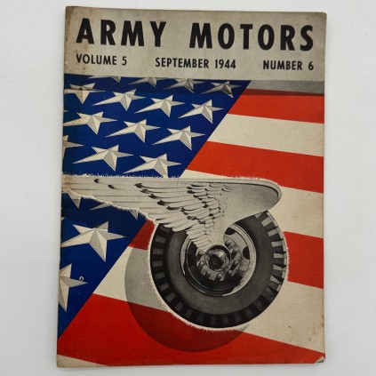 Magazine ARMY MOTORS daté septembre 1944