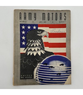 Magazine ARMY MOTORS daté juin 1942