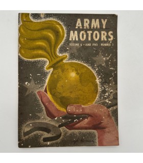 Magazine ARMY MOTORS daté juin 1945