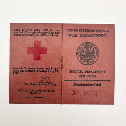 Carte d'identité pour personnel médical corps