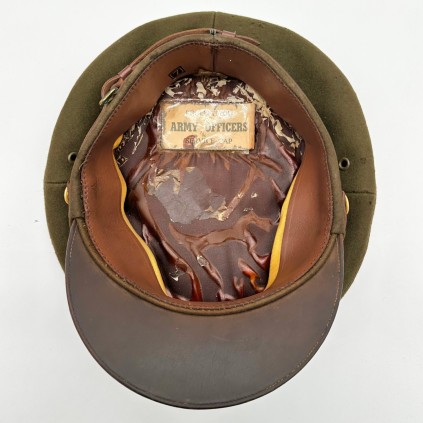 Casquette d'officier de l'armée américaine WW2