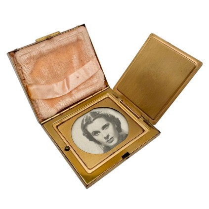 Poudrier US AAF (Army Air Force) Bleu