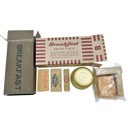 Reproduction RATION US breakfast