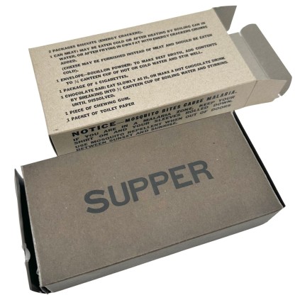 Ration K "Supper" comestible 1st type