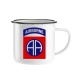 tasse émail 82ème  aéroportée