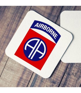 dessous de verre 82ème  aéroportée