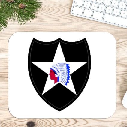 tapis de souris 2eme division infanterie américaine
