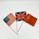 Lot 3 drapeaux de la libération