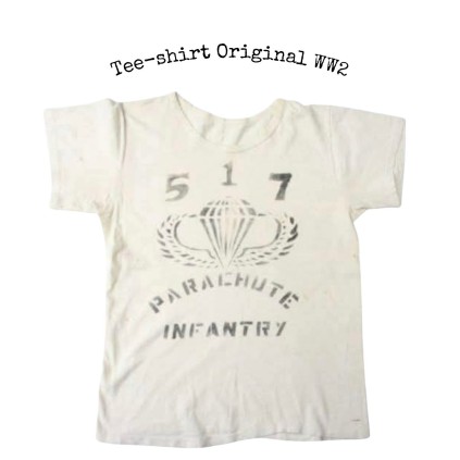 Reproduction tee shirt 517th Parachute Infantry Regiment