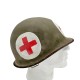 Medecin casque US WWII