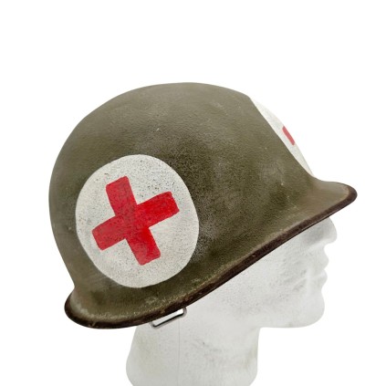 Medecin casque US WWII