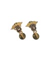 Paire d'insignes de col Dentiste US WWII